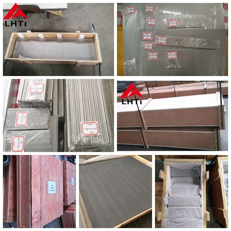 Titanium sheet packaging